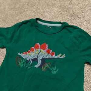 🦖Mini Boden Embroidered Dinosaur Shirt